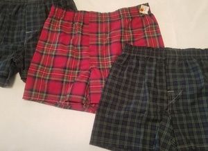 New with tags Hanes Boxer Underwear 3-Piece Bundle